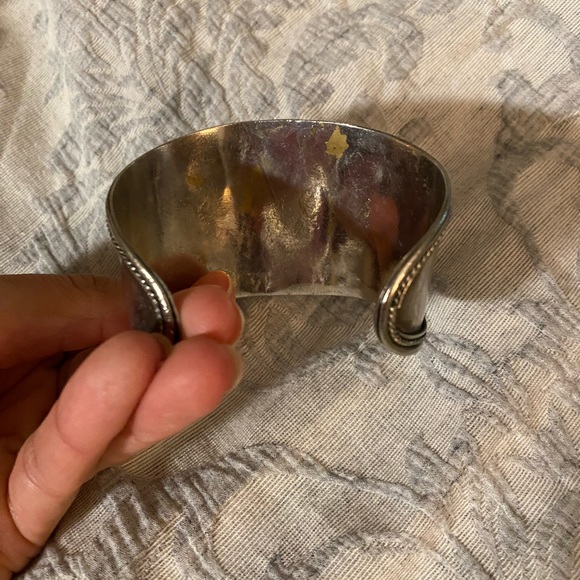 Vintage bracelet cuff ethnic style - Picture 4 of 4